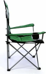 DIVERO Kempingszék Deluxe 2 db zöld