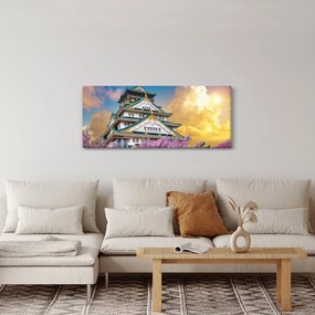 Kép - Oszaka vára (120x50 cm)