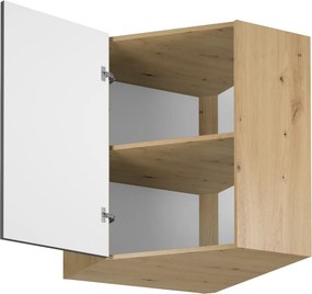 Felső szekrény, artisan tölgy/szürke matt, LANGEN G60N
