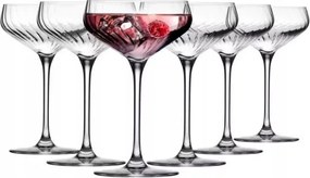 Koktélpoharak 290ML 6db D0170230 Avant-garde Lumi Krosno Glass