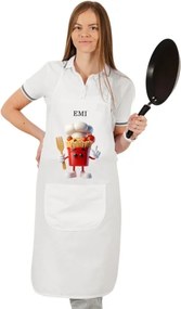 EMI Pasta konyhai kötény, Fehér