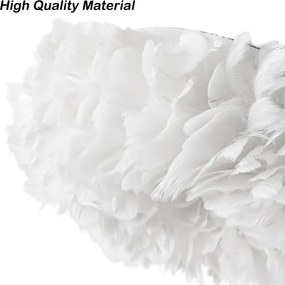 BRILAGI - Mennyezeti lámpa FEATHER 3xE27/40W/230V átm. 40 cm fehér