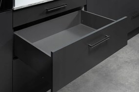 Fiók Hafele Matrix S Slim 2.0 Magasabb H167 400 Antracit matt