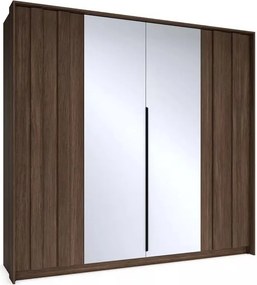 Flaro világítású gardróbszekrény 223 cm - dunin tölgy
