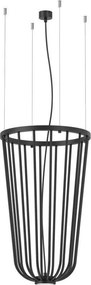 ANTIGO 5147 MOON Modern Led Függesztett Lámpa Fekete GX53 IP20