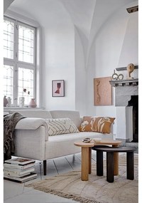 Sötétbarna kaucsukfa dohányzóasztal 36x53 cm Luppa – Bloomingville