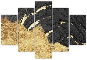 Kép - Arany szerkezet N⁰1 (150x105 cm)