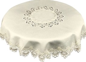 Abrosz Gipszből 110cm Dekorációs Asztalkrém