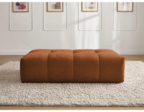 Terrakotta színű zsenília lábtartó Everest – Bobochic Paris