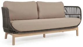 Catalina khaki kerti kanapé - Kave Home