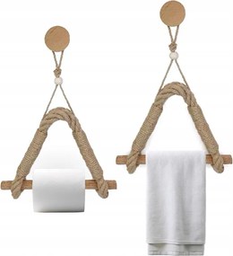 WC-papĂr tartĂł törölközĆtartĂł fĂșrĂĄs nĂ©lkĂŒl fa