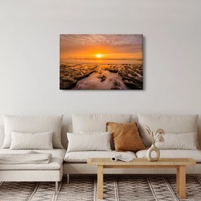 Naplemente képe (90x60 cm)
