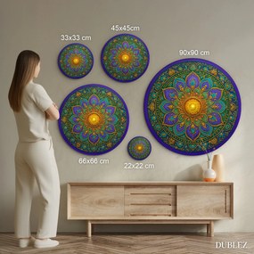 DUBLEZ | Gyógyító mandala a falra - A Kelet szíve