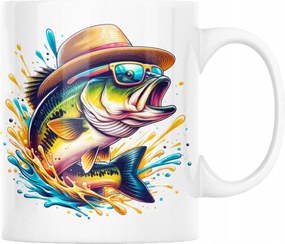 Gyönyörű Bögre Horgászoknak Születésnapi Ajándék Halaknak 330 ml Csomagolás