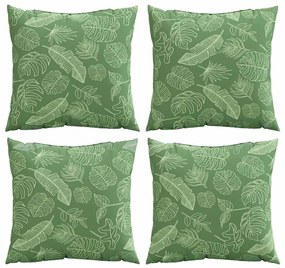 Kiegészítő Párnák 4 pcs Sokszínű 60 x 60 cm szövet