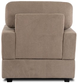 Modern Fotel Barnás-Bézs Színben. NEO