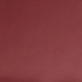 vidaXL bordó műbőr pad 100 x 64 x 80 cm