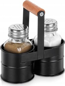 Só- És Borsszóró Állványos Fűszertartó Szett 3 Db-os