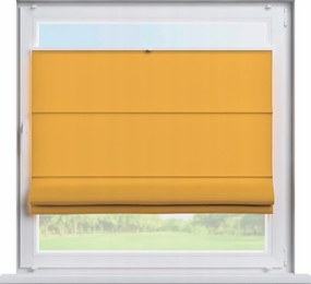 Dekoria Római pliszírozott roló Szicília 130x170 sárga árnyalatok