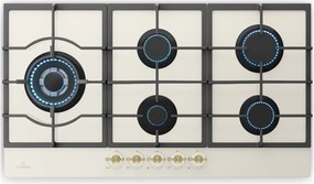 Klarstein Victoria Chef Edition, gáz főzőlap, 5 zóna