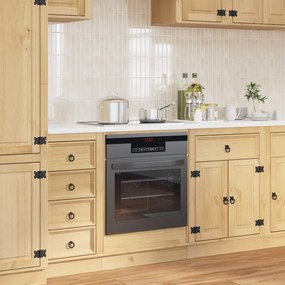 Cabinet tárolóval Méz 60 x 46 x 81,5 cm Tömör fenyőfa