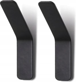 Nuance Nordic Fürdőszobai akasztó 2 db, fekete