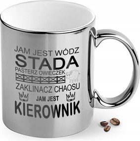 Ezüst Bögre Menedzsernek Vicces Ajándék