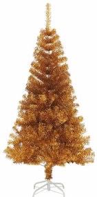 Karácsonyfa 150 LED-del állvánnyal Arany 150 cm PET