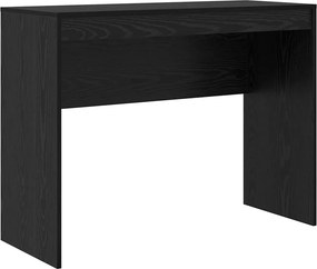 vidaXL Asztal Fekete tölgy 100 x 40 x 76 cm