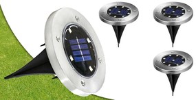 4 db kültéri, beépíthető szolár lámpa