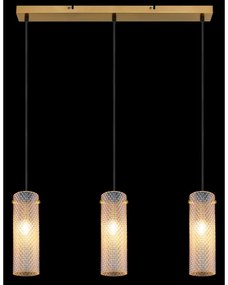 Globo 15775-3H - Csillár zsinóron KAROLO 3xE14/40W/230V