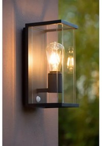 Lucide 27883/11/30 - Kültéri fali lámpa CLAIRE 1xE27/15W/230V