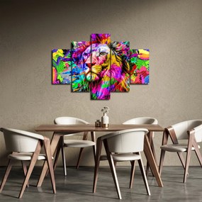 Kép - Oroszlán 3D-s képe (150x105 cm)