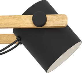 Eglo 43424 - Csillár zsinóron HORNWOOD 4xE27/28W/230V