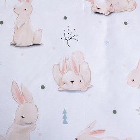Pamut gyerek ágyneműhuzat babaágyhoz 100x135 cm Bunnies – Jerry Fabrics