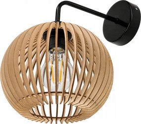 Fali lámpa fix egyenes Loft lámpabúra gömb 40 Fa 1x E27