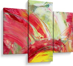Absztrakció kép - festmény (90x60 cm)