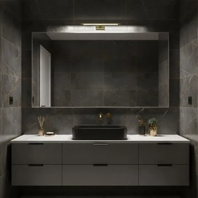 LED fürdőszobai tükörvilágítás KLIMT LED/8W/230V 3000/4000/6000K 40 cm IP44 arany színű