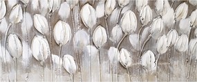 Kép - Strukturált tulipánok (120x50 cm)