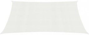 fehér HDPE napvitorla 160 g/m² 3 x 4 m