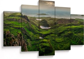 Kép - Quiraing, Skócia (150x105 cm)