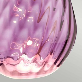 Elstead Lighting LENA SMALL LENA-TL-S-PLUM-OWSS Asztali lámpa 1X7W/GU10+1x60W/E27