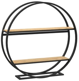 SHELF dohányzóasztal, 62,5 cm átmérő, tölgy