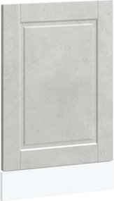 vidaXL mosogatógép panel "Porto" Beton szürke 45x1,5x67 cm Mérnöki fa