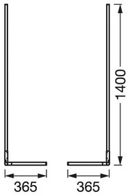 Ledvance - LED RGBW Dimmelhető állólámpa SMART+ FLOOR LED/14W/230V Wi-Fi+távirányító