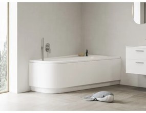 Ravak CA41000000 - CHROME sarokkád 170x105 cm akril/fehér