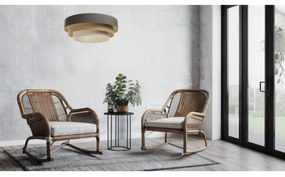 Csillár zsinóron BOHO TRINITI 1xE27/60W/230V szürke/bézs/krémes