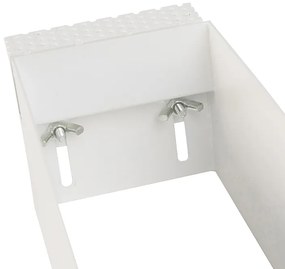 Beépített reflektor fehér forgatható és dönthető keret nélküli 3-lámpás - Oneon