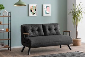 Kanapé Futon Samara (sötétszürke). 1073580
