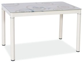 Étkezőasztal Damar 100 x 60 cm, krém